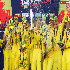 Once again Australia won the ICC T20 World Cup Title - AUS beat SA by 19 runs and captured the 2023 Title