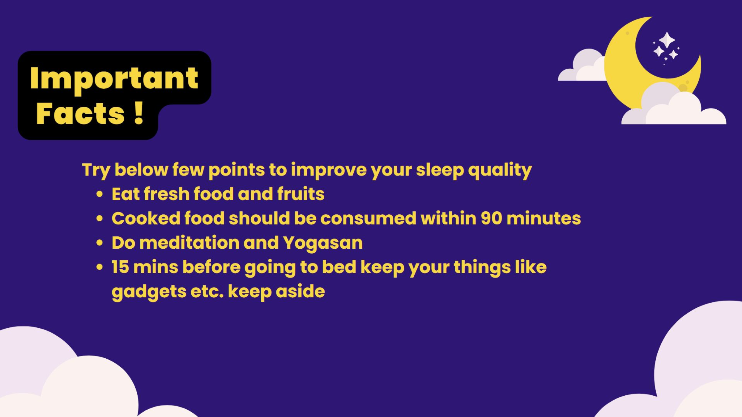 migliorare la qualità del sonno